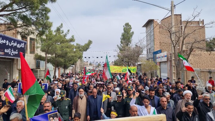 تصاویر| راهپیمایی و نماز جمعه باشکوه روز جهانی قدس در سربیشه