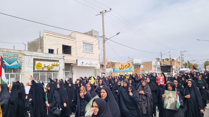 تصاویر| راهپیمایی و نماز جمعه باشکوه روز جهانی قدس در سربیشه