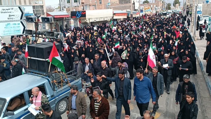 تصاویر| راهپیمایی و نماز جمعه باشکوه روز جهانی قدس در سربیشه