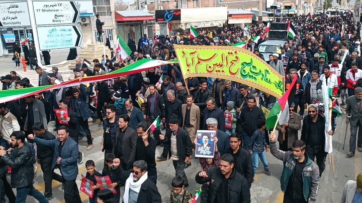 تصاویر| راهپیمایی و نماز جمعه باشکوه روز جهانی قدس در سربیشه