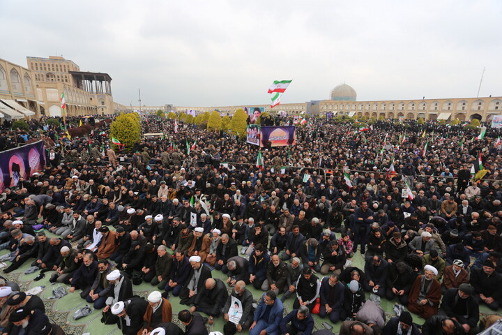 تصاویر/ نماز عبادی سیاسی جمعه اصفهان