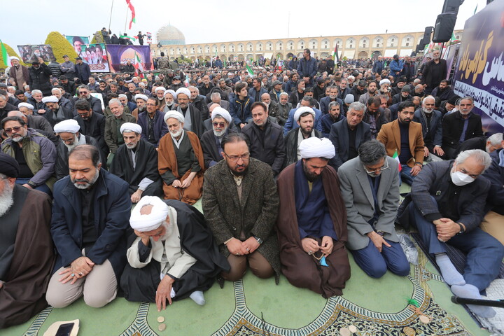 تصاویر/ نماز عبادی سیاسی جمعه اصفهان