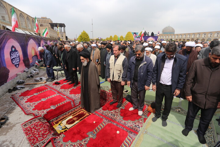 تصاویر/ نماز عبادی سیاسی جمعه اصفهان