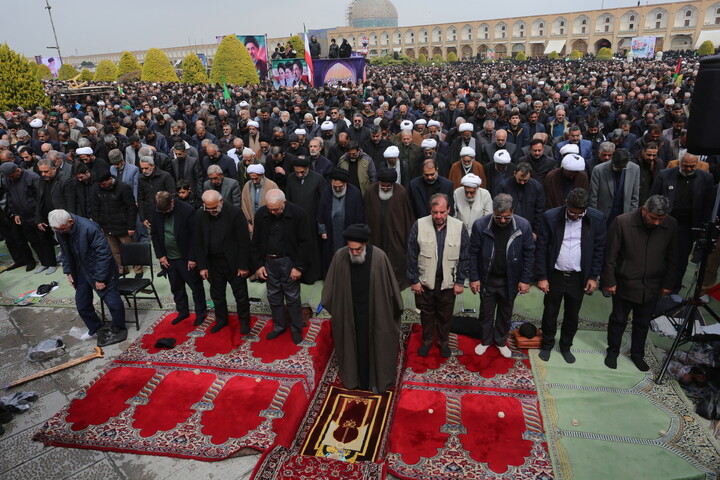 تصاویر/ نماز عبادی سیاسی جمعه اصفهان