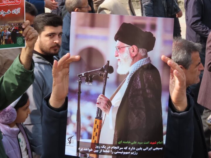 تصاویر/ راهپیمایی روز جهانی قدس در چایپاره