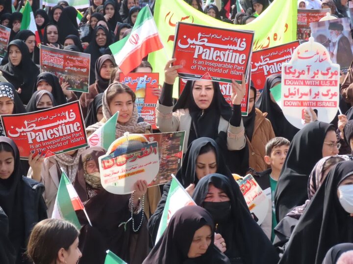 تصاویر/ راهپیمایی روز جهانی قدس در چایپاره