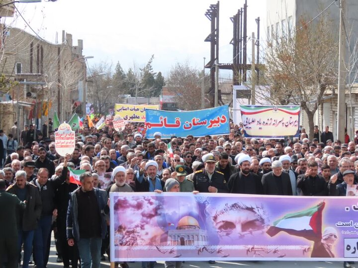 تصاویر/ راهپیمایی روز جهانی قدس در چایپاره