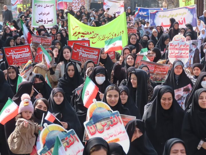 تصاویر/ راهپیمایی روز جهانی قدس در چایپاره