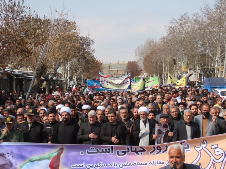 تصاویر/ راهپیمایی روز جهانی قدس در چایپاره