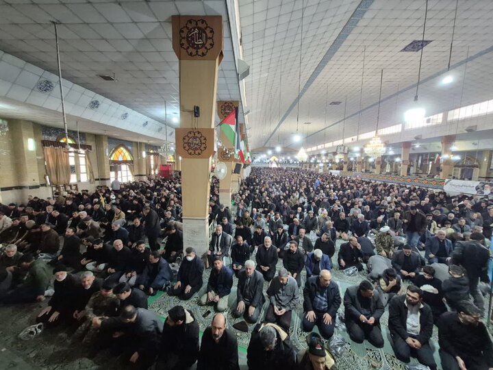 تصاویر/ نماز عبادی سیاسی جمعه در پاکدشت