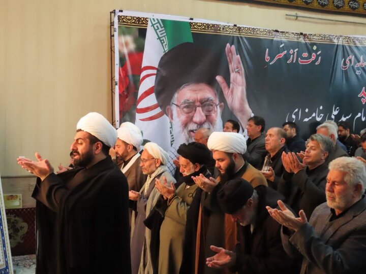 تصاویر/ آیین عبادی سیاسی نماز جمعه چایپاره