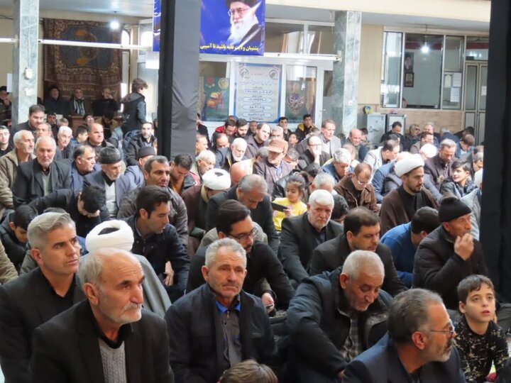 تصاویر/ آیین عبادی سیاسی نماز جمعه چایپاره
