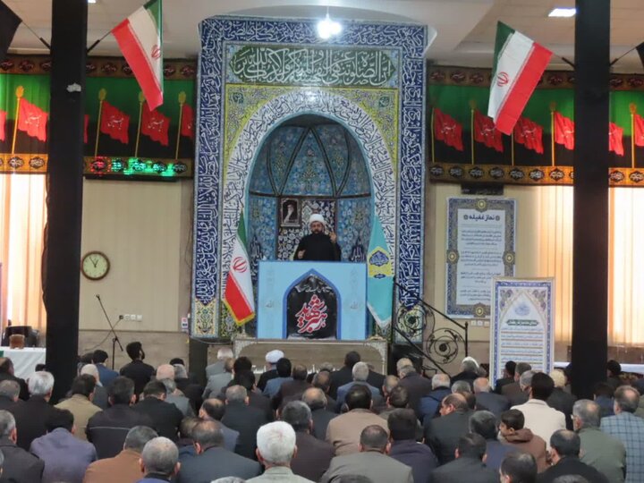 تصاویر/ آیین عبادی سیاسی نماز جمعه چایپاره