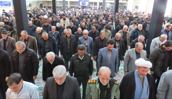 تصاویر/ آیین عبادی سیاسی نماز جمعه چایپاره