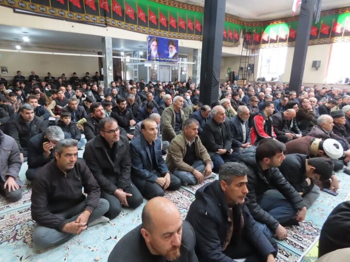 تصاویر/ آیین عبادی سیاسی نماز جمعه چایپاره