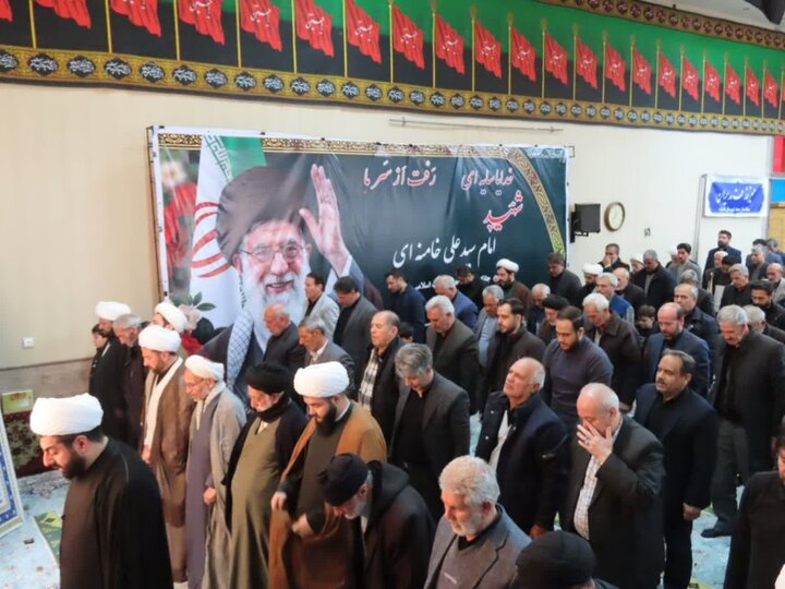تصاویر/ آیین عبادی سیاسی نماز جمعه چایپاره