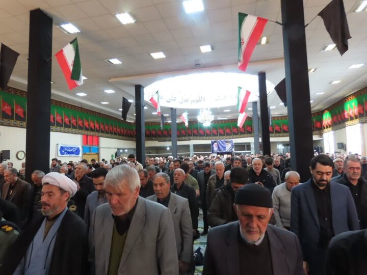 تصاویر/ آیین عبادی سیاسی نماز جمعه چایپاره