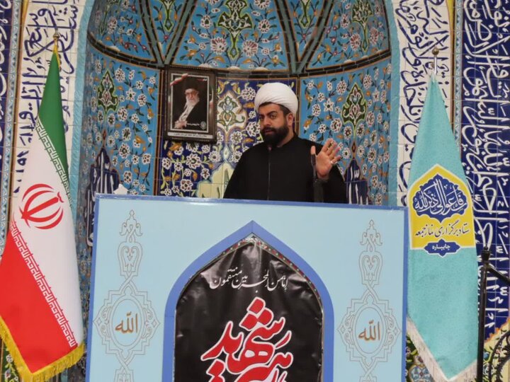تصاویر/ آیین عبادی سیاسی نماز جمعه چایپاره