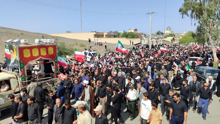 تصاویر/ راهپیمایی روز قدس در شهر کهنوج