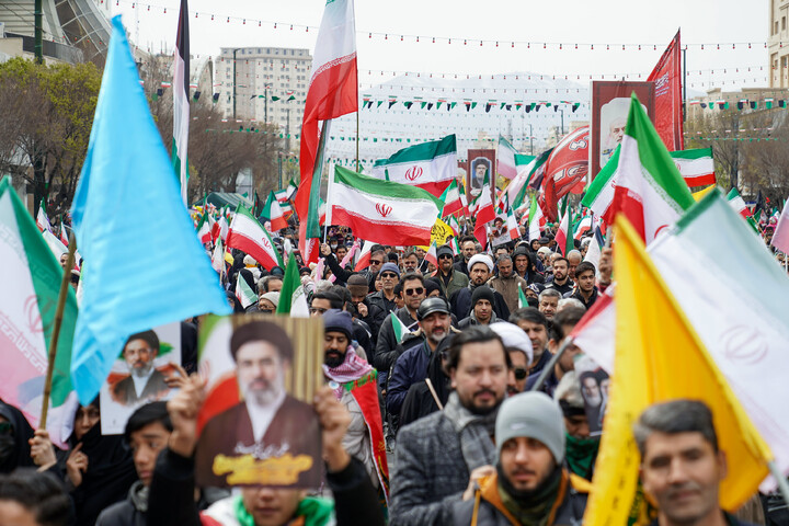 تصاویر/ راهپیمایی روز قدس در مشهد