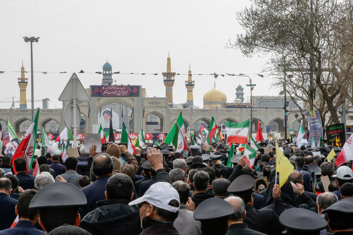 تصاویر/ راهپیمایی روز قدس در مشهد