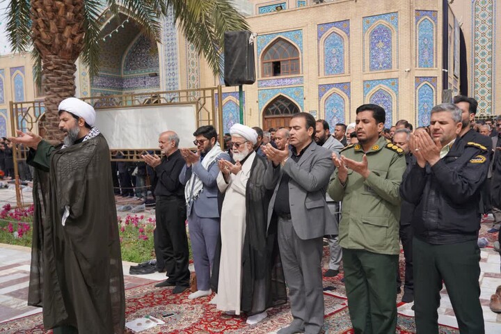 تصاویر| نماز جمعه روز جهانی قدس در طبس