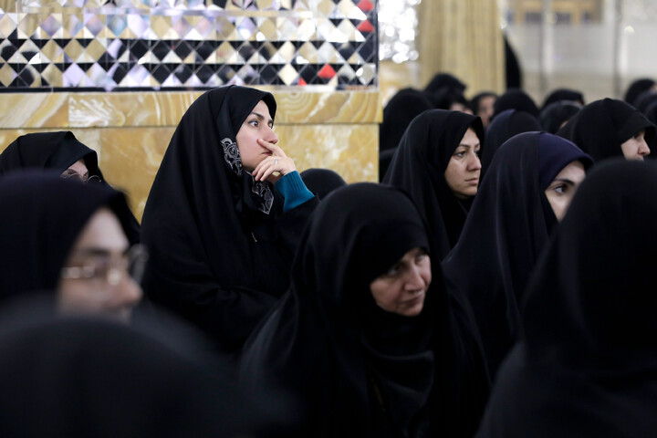تصاویر/ دیدار جمعی از بانوان برگزیده مشهدی با تولیت آستان قدس رضوی