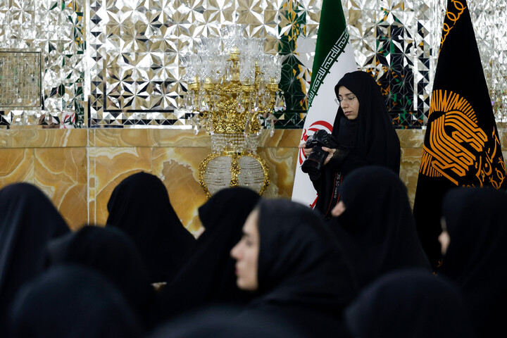 تصاویر/ دیدار جمعی از بانوان برگزیده مشهدی با تولیت آستان قدس رضوی