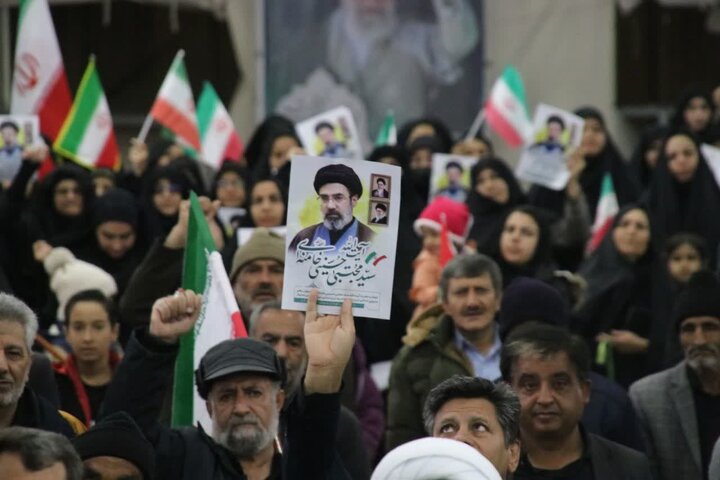 تصاویر/ راهپیمایی و اقامه نماز جمعه روز قدس در شهر پاریز