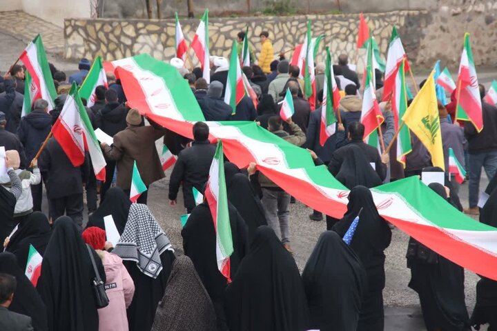 تصاویر/ راهپیمایی و اقامه نماز جمعه روز قدس در شهر پاریز