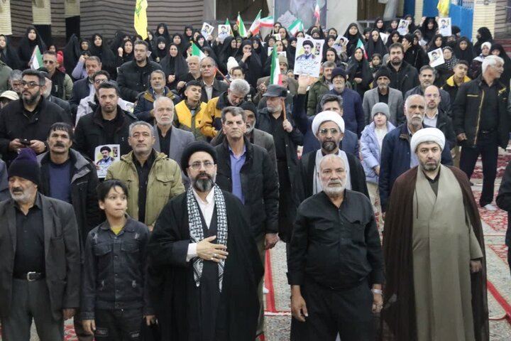 تصاویر/ راهپیمایی و اقامه نماز جمعه روز قدس در شهر پاریز