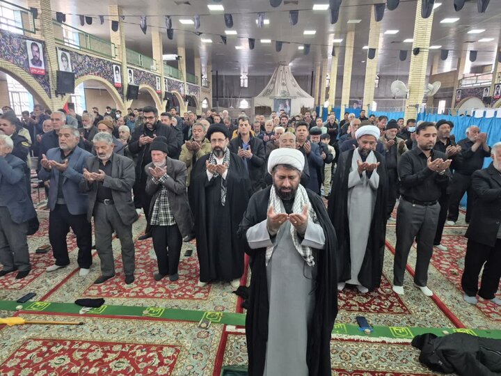 تصاویر/ راهپیمایی و اقامه نماز جمعه روز قدس در شهر پاریز