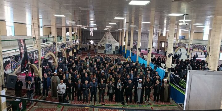 تصاویر/ راهپیمایی و اقامه نماز جمعه روز قدس در شهر پاریز