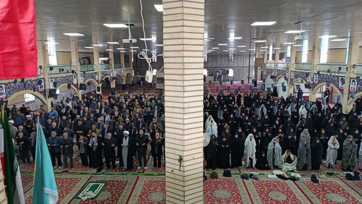 تصاویر/ راهپیمایی و اقامه نماز جمعه روز قدس در شهر پاریز