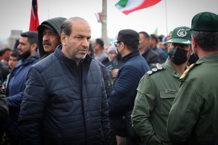 تصاویر/برگزاری مراسم تشییع و خاکسپاری سردار اسلام سپهبد شهید محمد پاکپور در روستای دهسد خنداب
