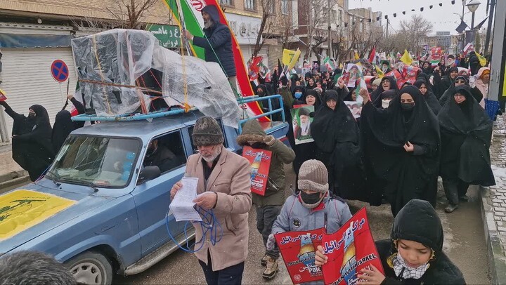 تصاویر / راهپیمایی با عظمت روز جهانی قدس در شهرستان درگزین