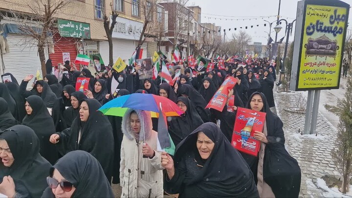 تصاویر / راهپیمایی با عظمت روز جهانی قدس در شهرستان درگزین