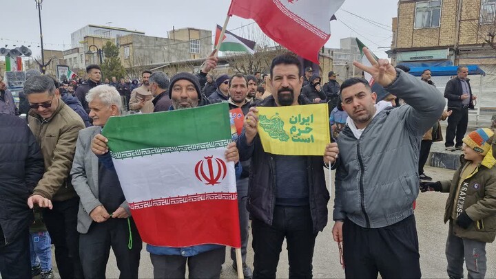 تصاویر / راهپیمایی با عظمت روز جهانی قدس در شهرستان درگزین