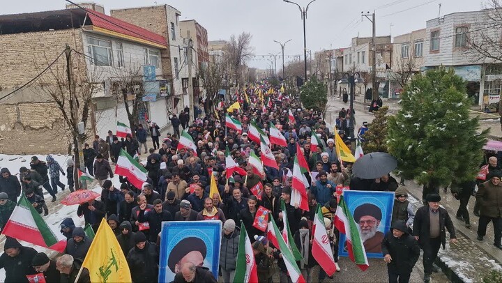 تصاویر / راهپیمایی با عظمت روز جهانی قدس در شهرستان درگزین