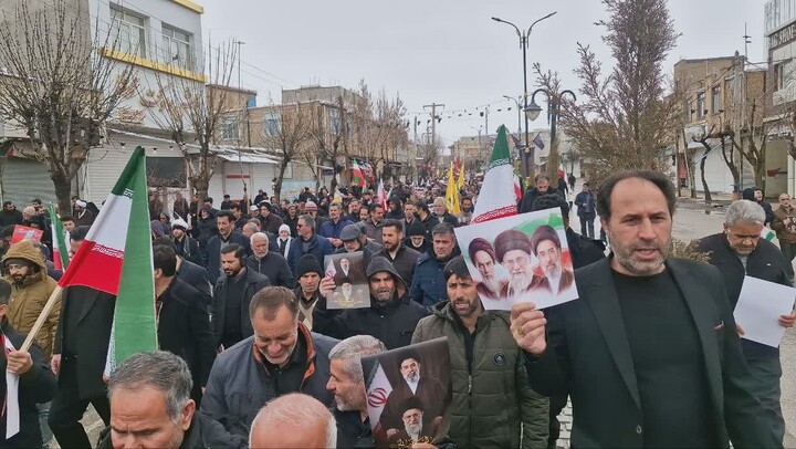 تصاویر / راهپیمایی با عظمت روز جهانی قدس در شهرستان درگزین