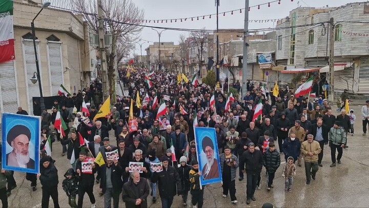 تصاویر / راهپیمایی با عظمت روز جهانی قدس در شهرستان درگزین