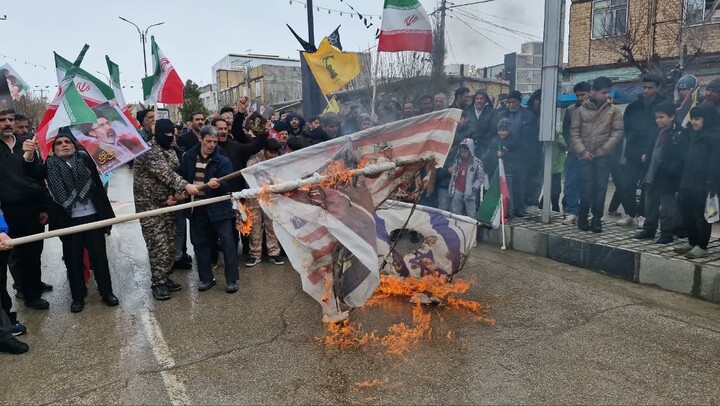 تصاویر / راهپیمایی با عظمت روز جهانی قدس در شهرستان درگزین