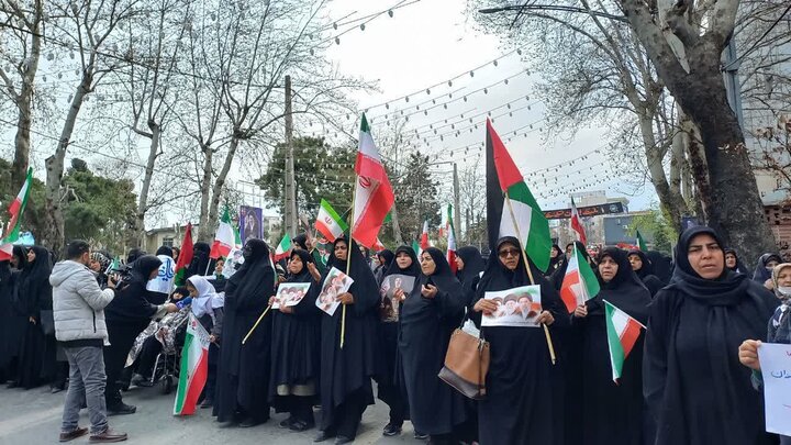 فیلم/ خروش انقلابی مردم دارالمؤمنین گرگان در روز قدس+ عکس و فیلم