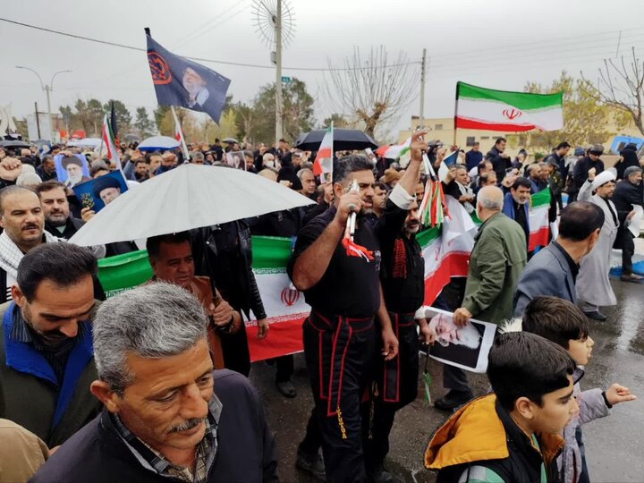 راهپیمایی روز قدس در زرند