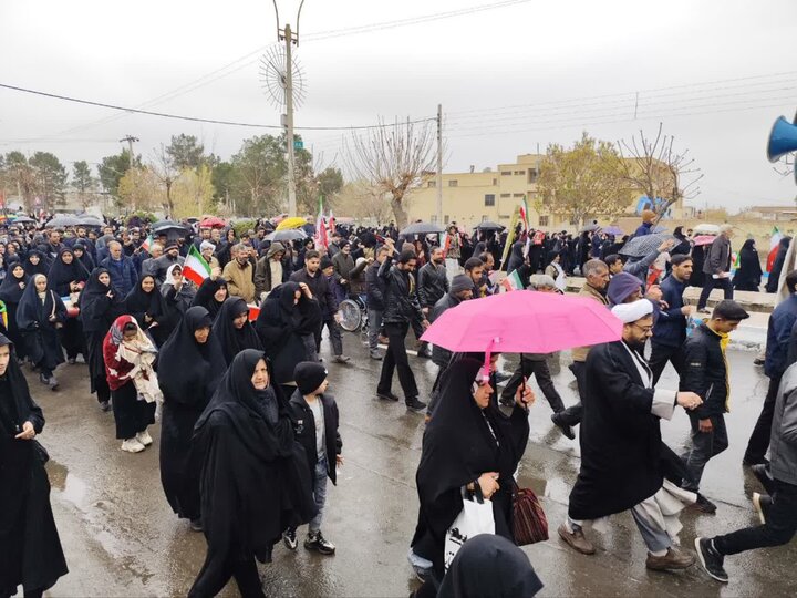 راهپیمایی روز قدس در زرند