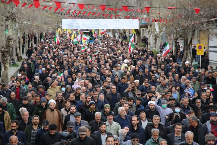 تصاویر / راهپیمایی روز جهانی قدس در اسدآباد و تویسرکان
