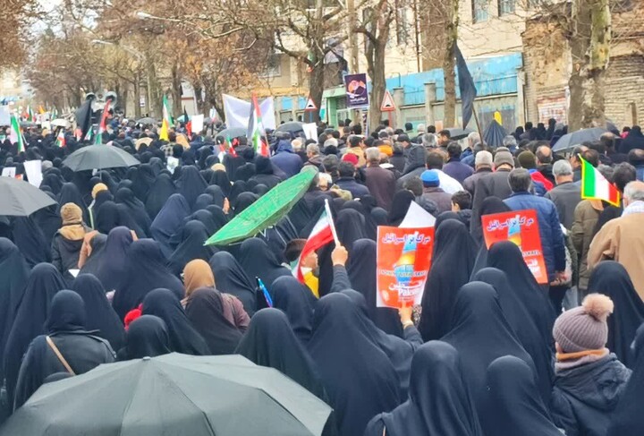 تصاویر / راهپیمایی روز جهانی قدس در اسدآباد و تویسرکان
