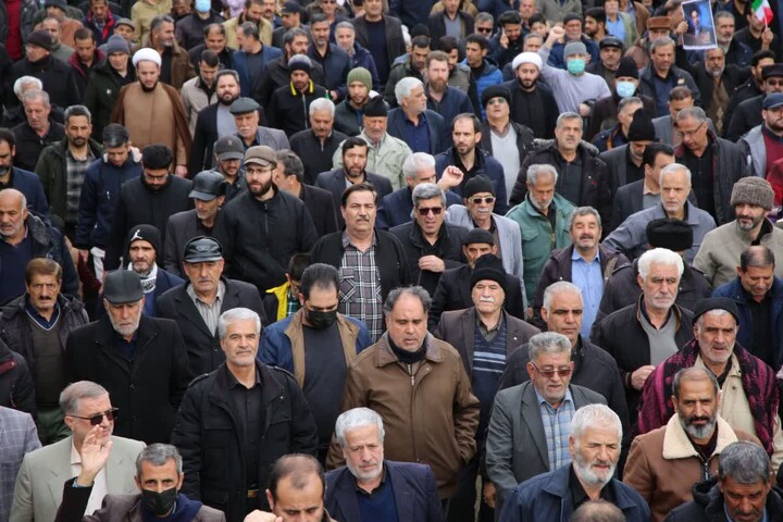 تصاویر / راهپیمایی روز جهانی قدس در اسدآباد و تویسرکان