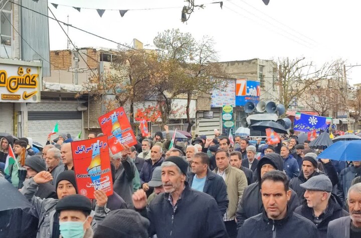 تصاویر / راهپیمایی روز جهانی قدس در اسدآباد و تویسرکان