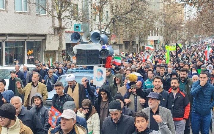 تصاویر / راهپیمایی روز جهانی قدس در اسدآباد و تویسرکان